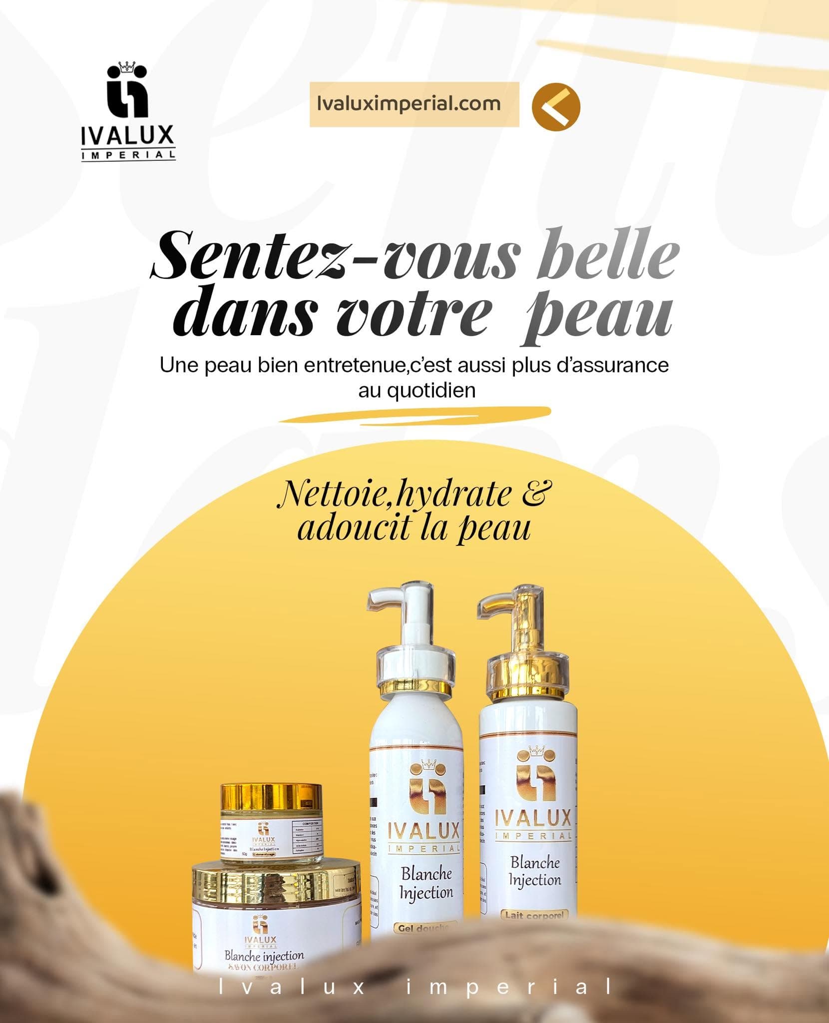 Les soins du corps Ivalux